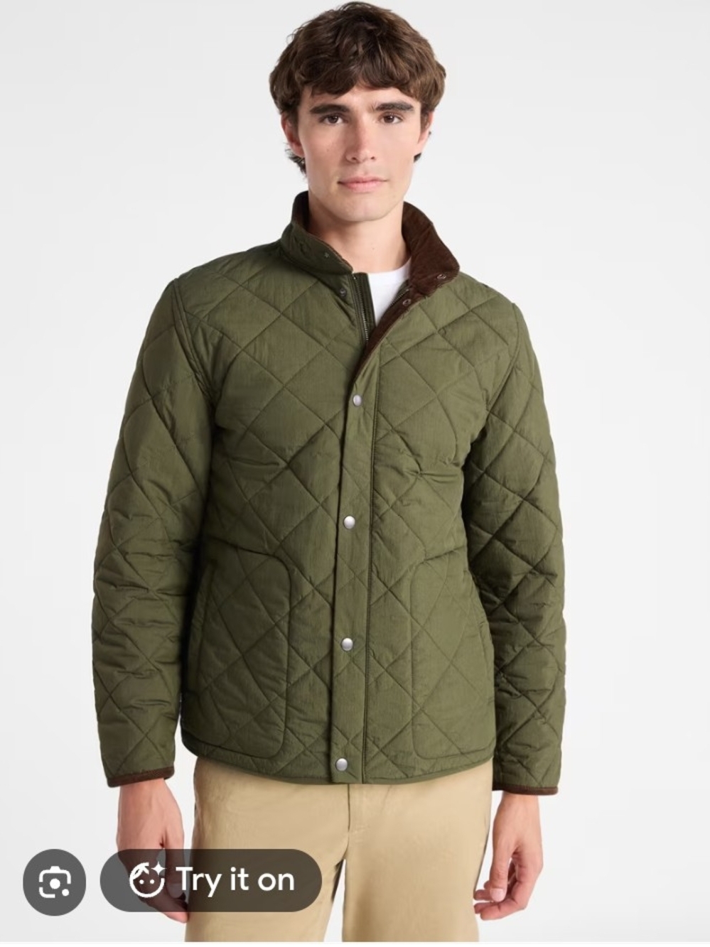 Men's Quilted Lightweight Jacket